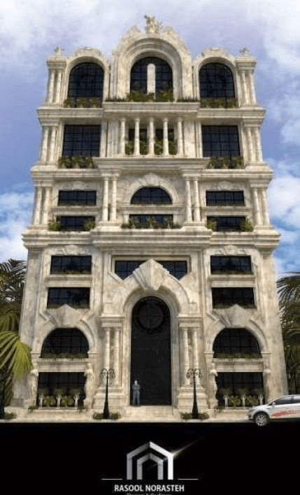 پروژه آپارتمانی جناب آقای ظهیری